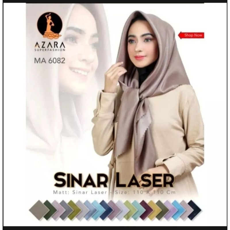 segiempat nur sinar azara laser LC