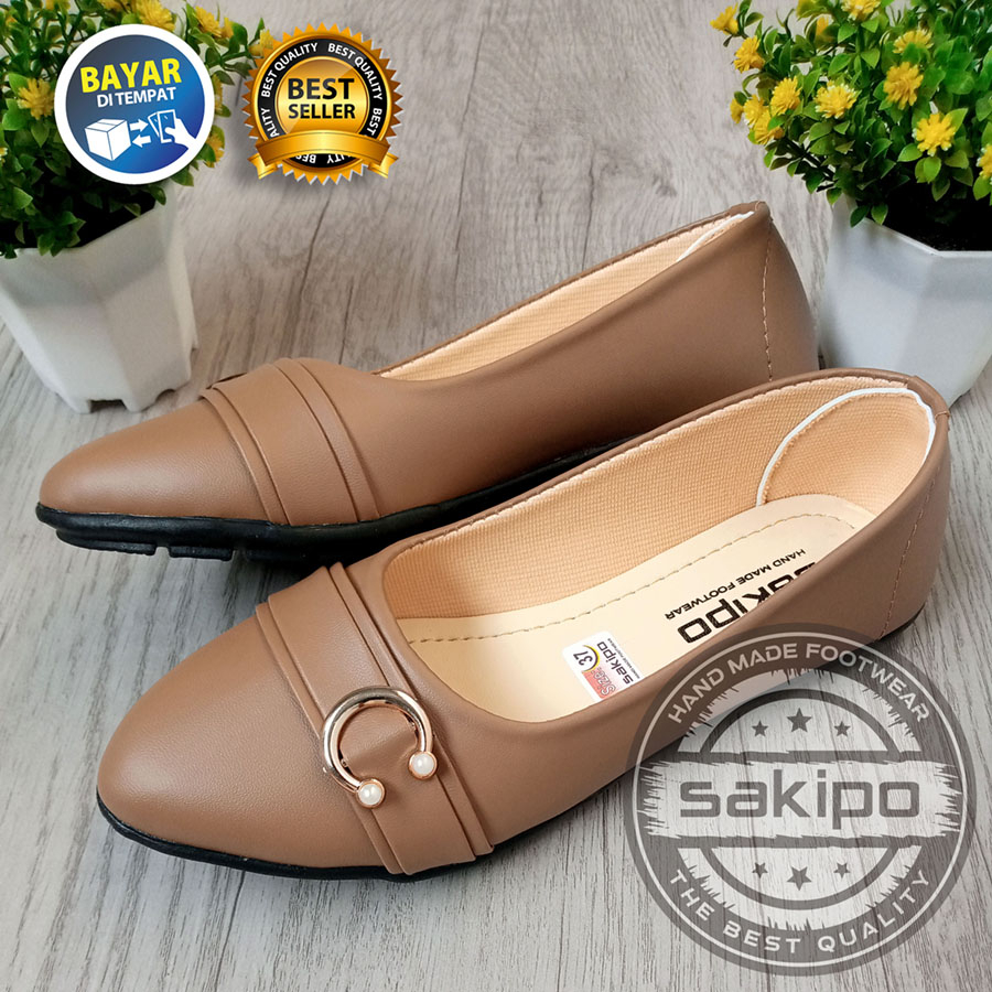 PROMO 7.7 BIRTHDAY SALE SEPATU BALET WANITA DEWASA / FLAT SHOES PITA SAMPING KICKERS / FLATSHOES MURAH KEREN TRENDI / SAKIPO