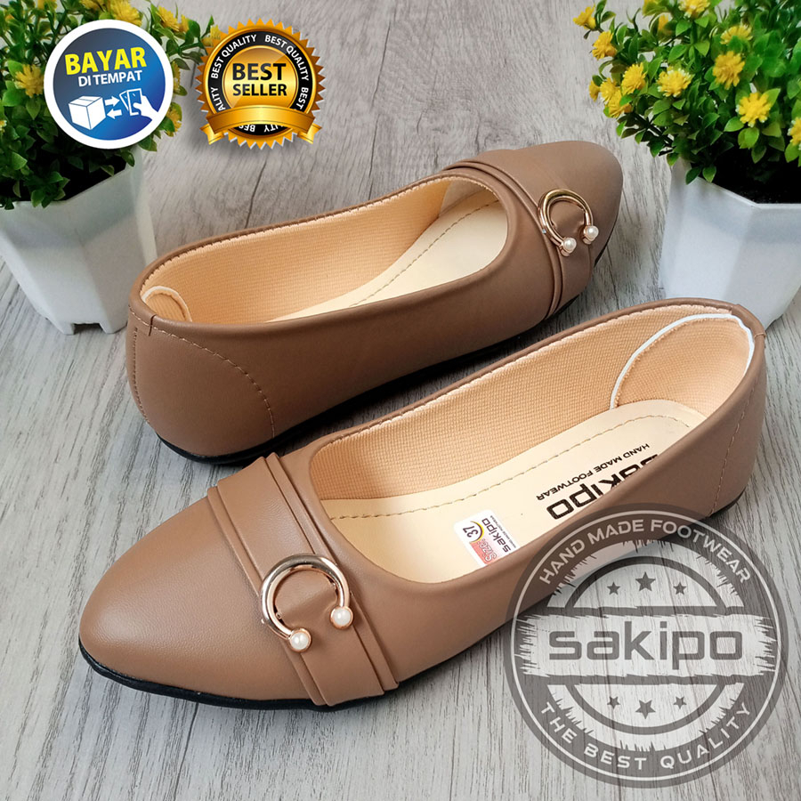 PROMO 7.7 BIRTHDAY SALE SEPATU BALET WANITA DEWASA / FLAT SHOES PITA SAMPING KICKERS / FLATSHOES MURAH KEREN TRENDI / SAKIPO