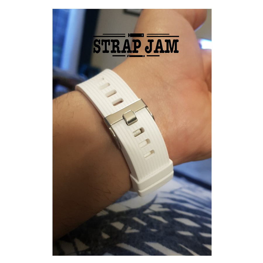 M42 Tali Jam Tangan Casio MTP- V001L V002L V003L V004L V005L - Strap 20mm Rubber Silikon Bergaris Aneka Warna