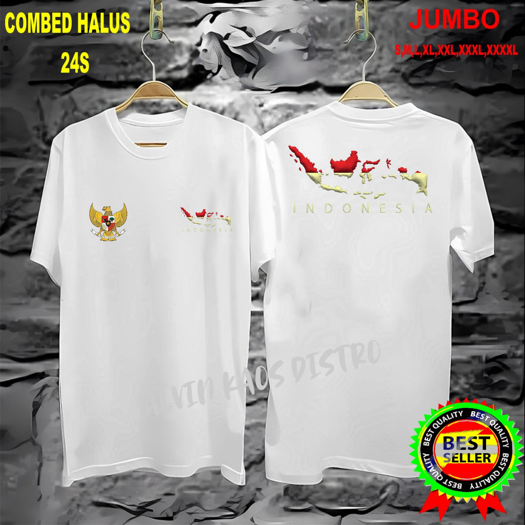 Beli 10 Gratis 1 Pc Hut RI 78 1945 Kemerdekaan RI 2023 Kaos Merah 17 Agustus Kaos pria &amp; Wanita DWs pdk