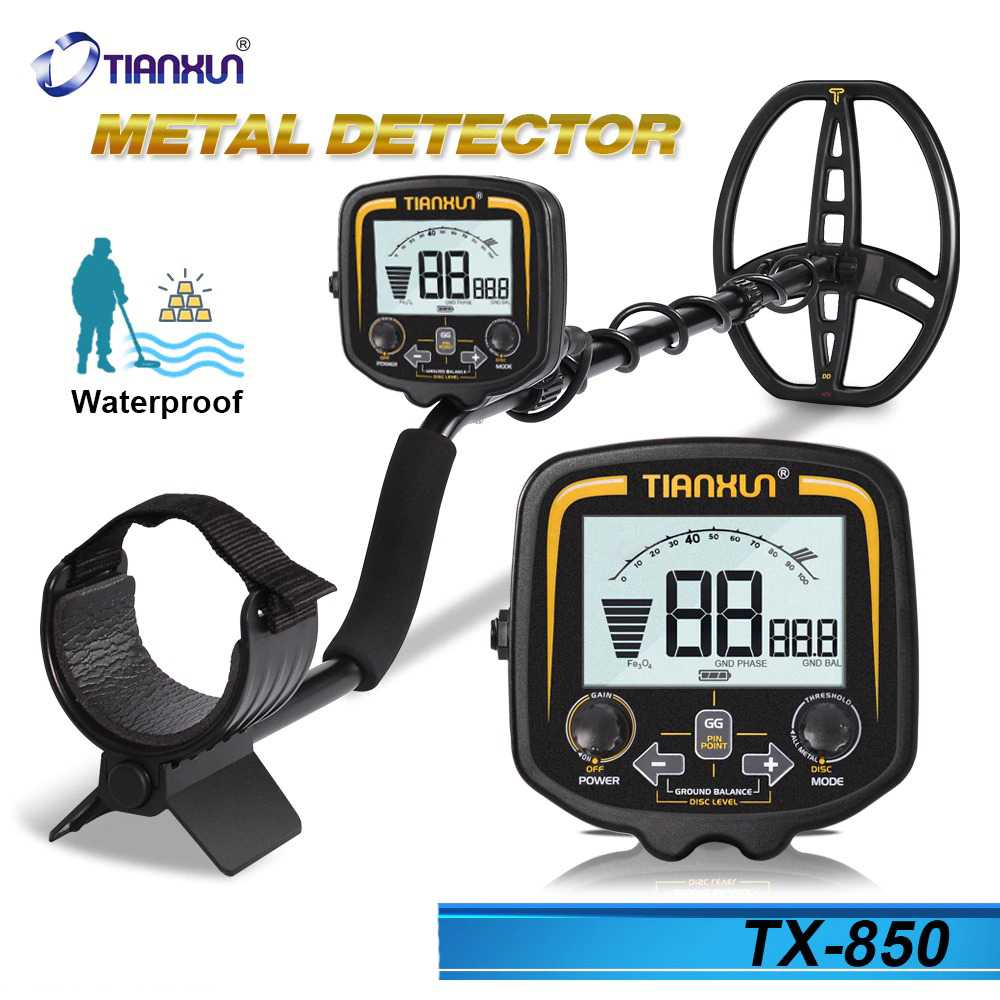 TIANXUN Pendeteksi Logam Metal Gold Silver Detector - TX-850