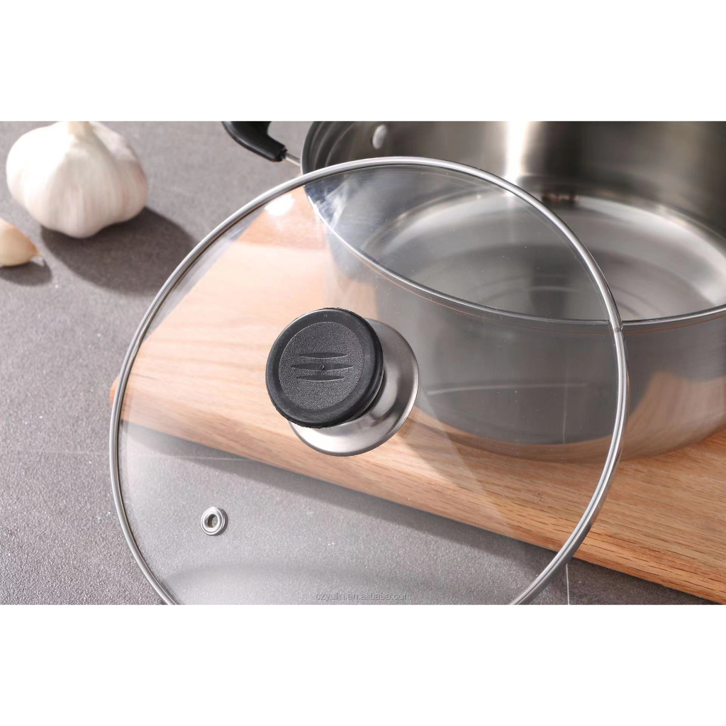 Panci Susu Milk Pot Stainless 16cm 18cm Panci Susu Panci Mie Panci Serbaguna Panci Stainless