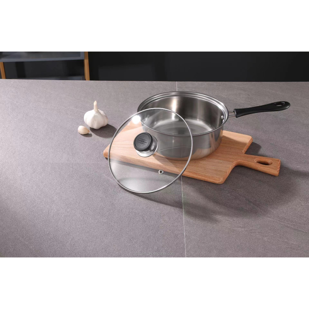 Panci Susu Milk Pot Stainless 16cm 18cm Panci Susu Panci Mie Panci Serbaguna Panci Stainless