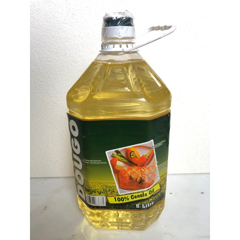 minyak dougo 100% canola oil 5 liter