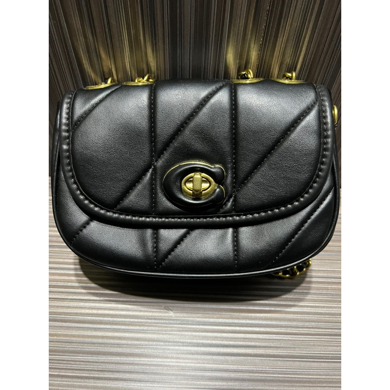 tas wanita coach black preloved