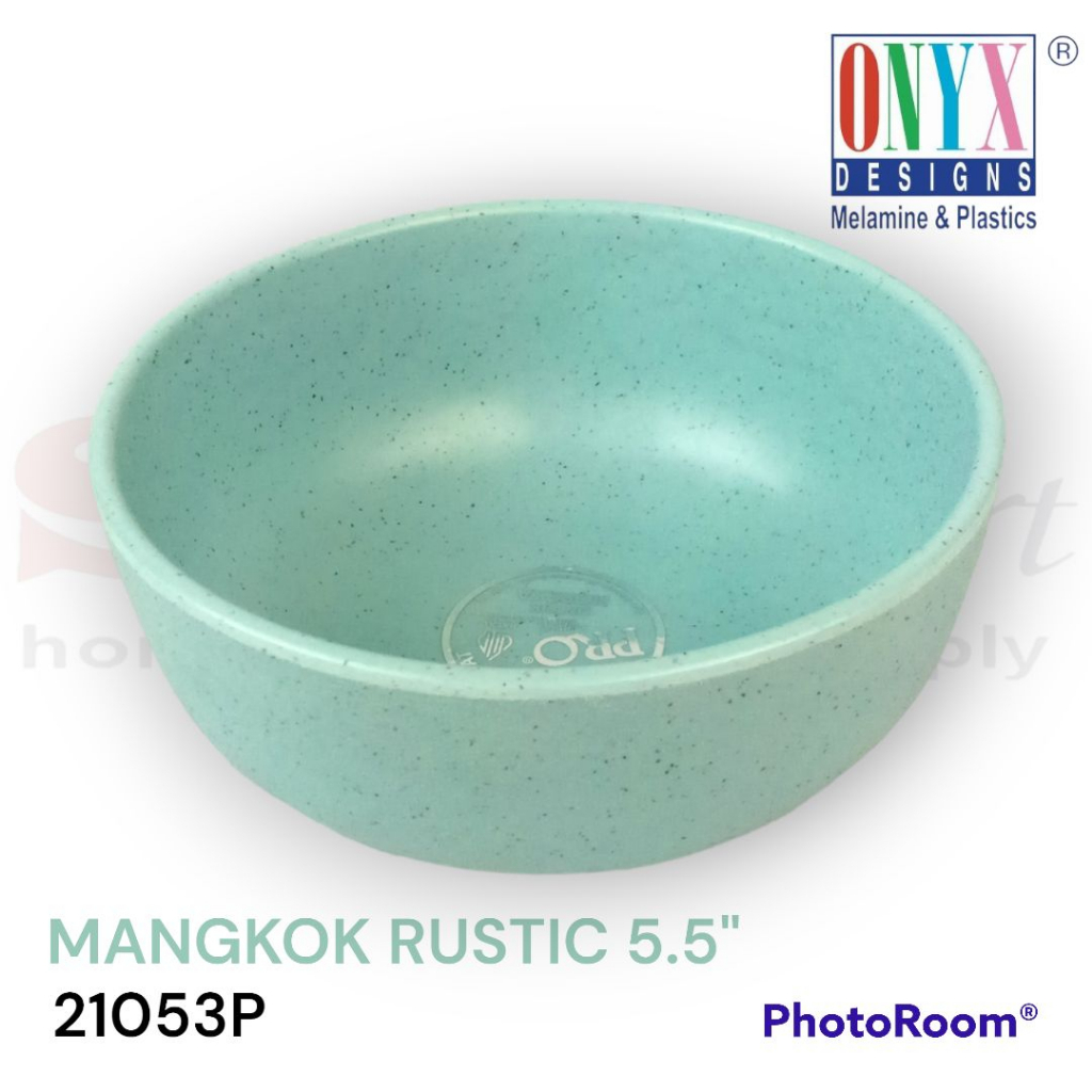 ONYX MANGKOK / SMALL BOWL RUSTIC MELAMINE