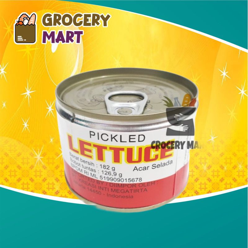 

Red Boat Brand Pickled Lettuce 182gr / Acar Sawi Selada Caisim Kaleng