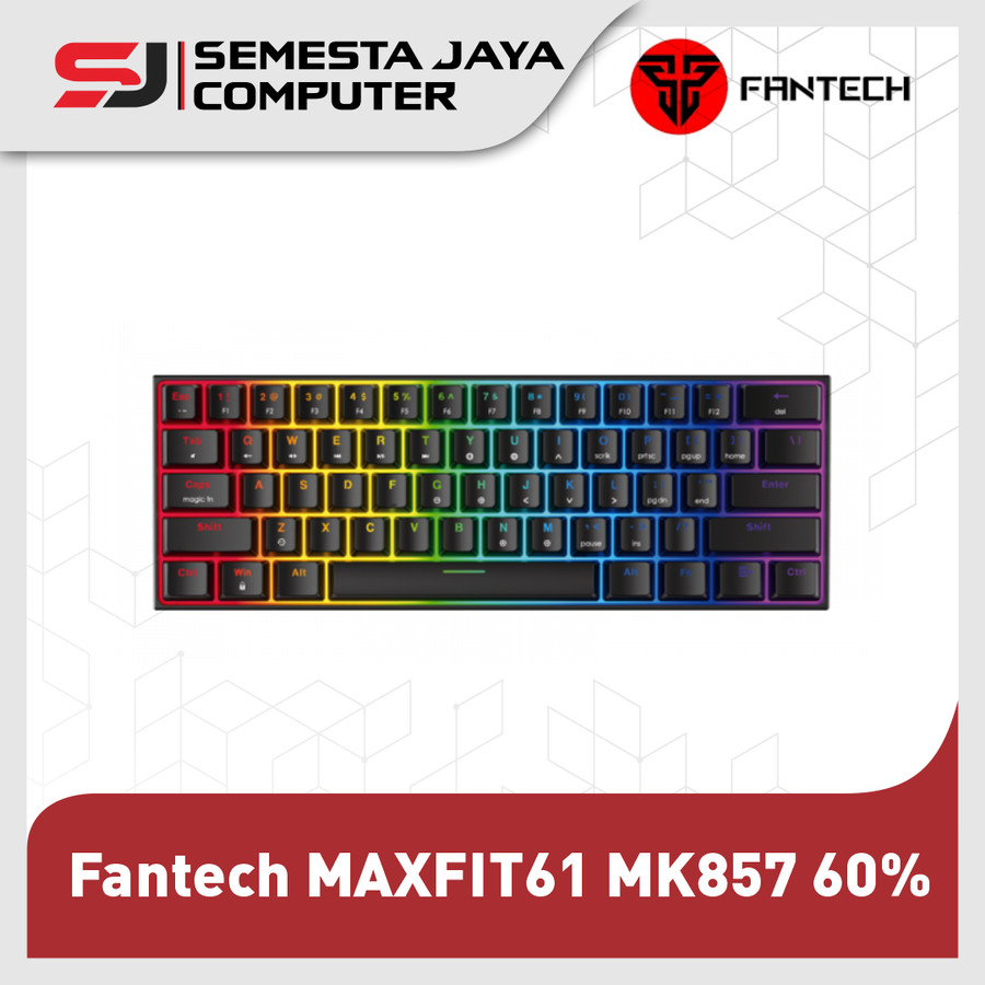 Fantech MAXFIT61 MK857 60% Keyboard Gaming Mechanical