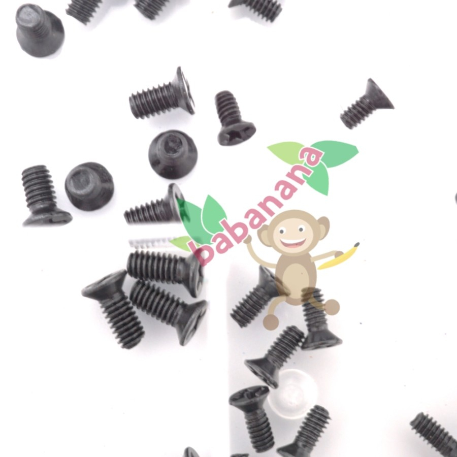 Baut Laptop 100Pcs Screw Kit Set computer Paket Lengkap Casing Sekrup Skrup Komplit