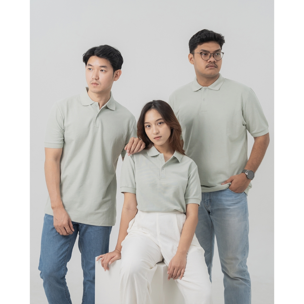 AKITA POLO SHIRT - Kaos Polo Pria in Mint Green