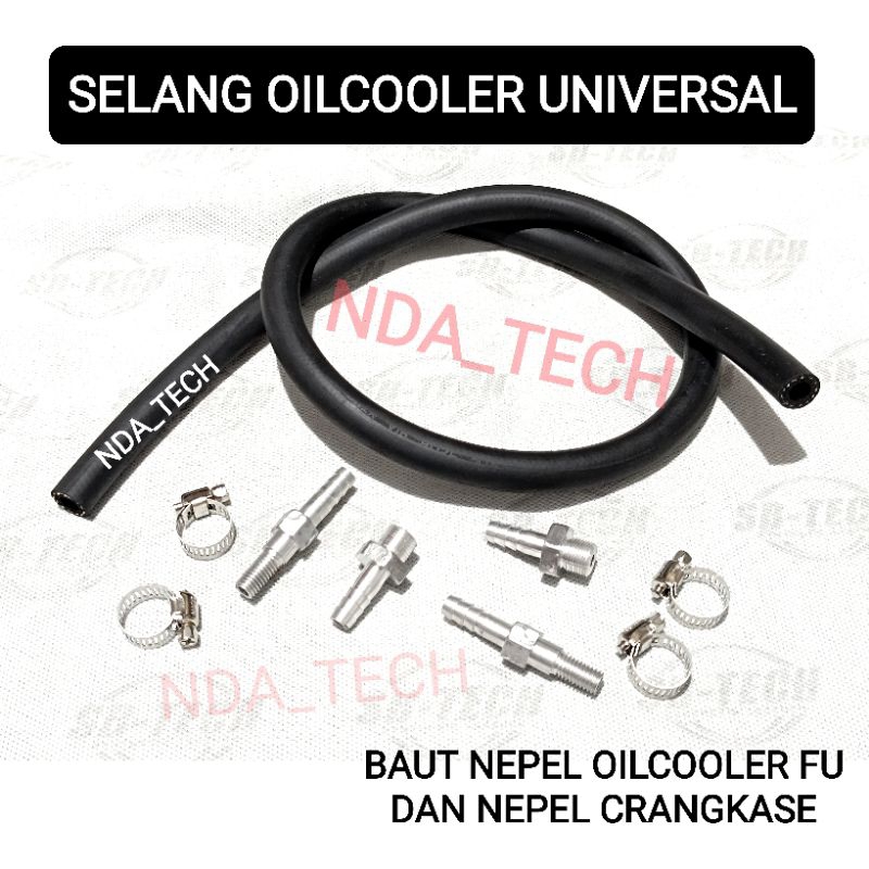 [PROMO] SELANG NEPEL OIL COOLER MOTOR SELANG NEPEL CRANGKASE HEAD SELANG BAUT NEPEL OIL COOLER SATRI
