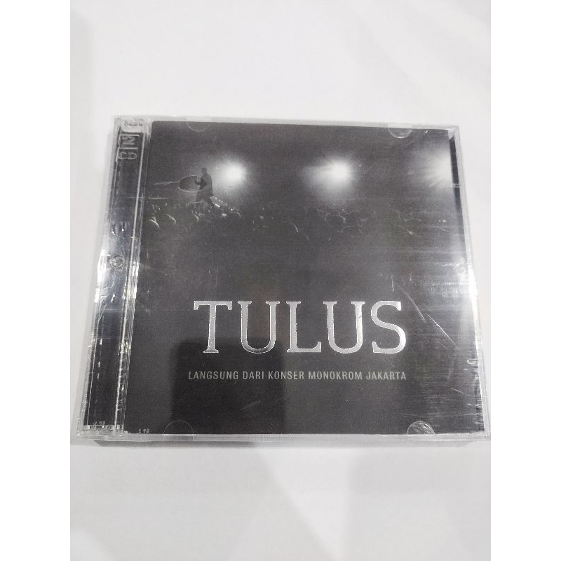 CD ORIGINAL CD ORIGINAL TULUS ALBUM KONSER MONOKROM JAKARTA