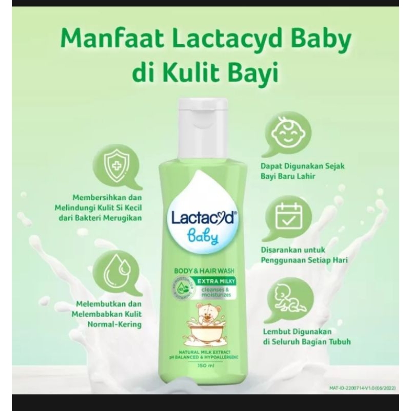 LACTACYD BABY 60 ML EXTRA MILKY (IJO)