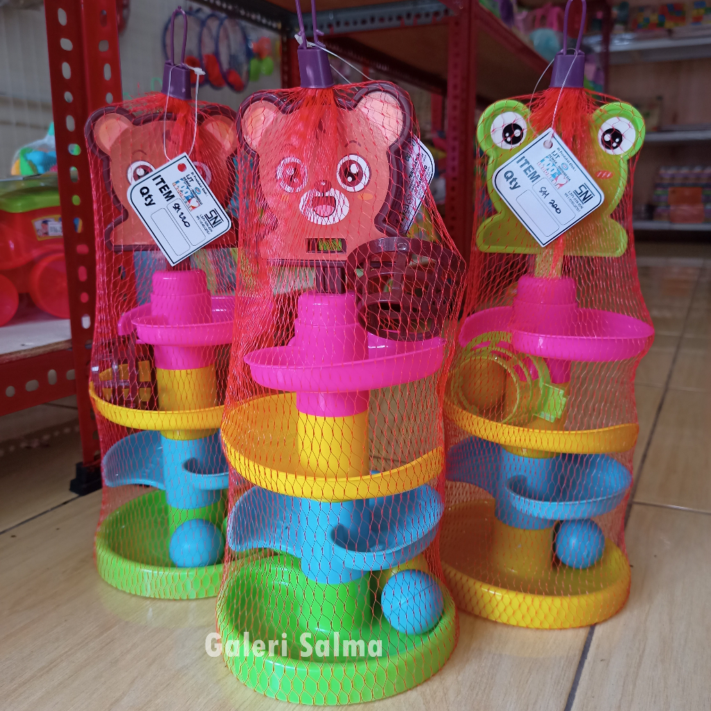 Mainan Edukasi Anak Beruang Lingkaran Mainan Anak Perempuan Laki-Laki Mainan Motorik Anak
