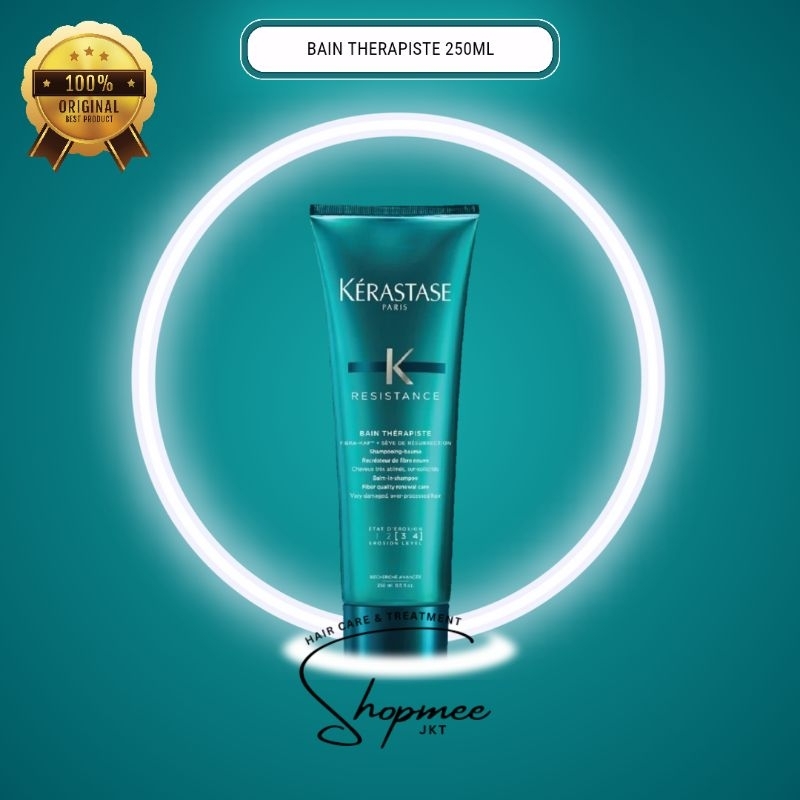 Kerastase Bain Therapiste Shampoo 250ml – Sampo Perbaikan untuk Rambut Sangat Rusak