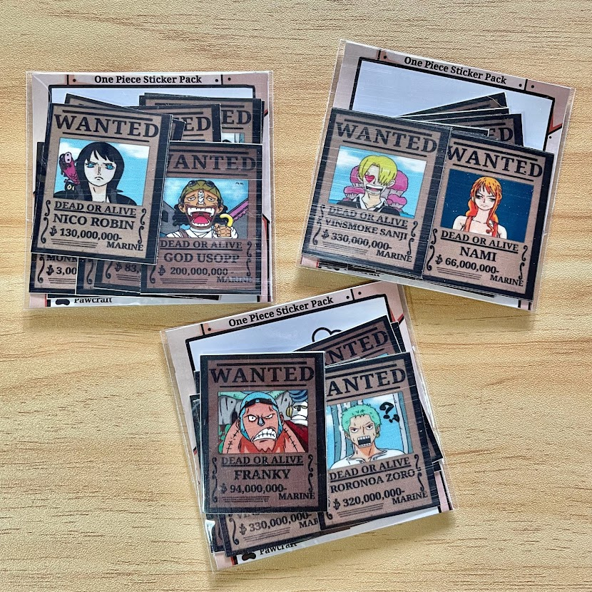 

PAW CRAFT One Piece Sticker Pack/ Stiker Kiss Cut