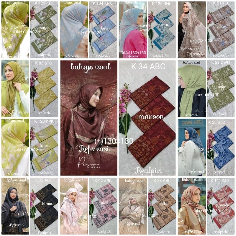 jilbab voal motif  LC jumbo /sar'i uk (±)130x130 kerudung jumbo laser cut grosir dan eceran