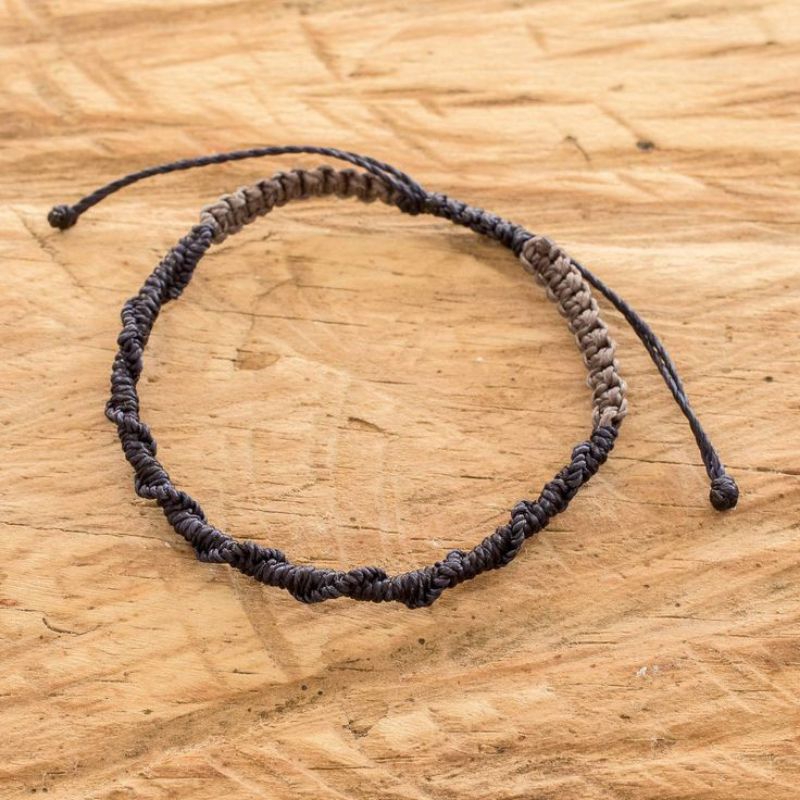 gelang tali rajut etnik gelang simpul gelang jalin gelang etnik gelang handmade gelang merah gelang hitam