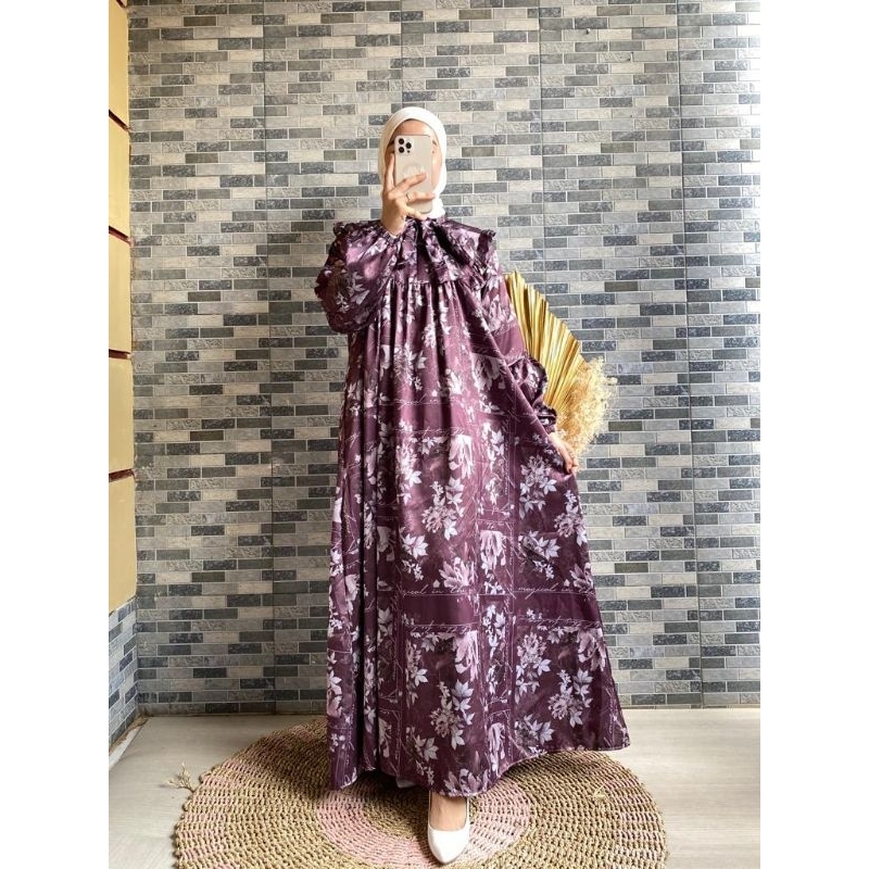 Lyana dress/ gamis busui/silky