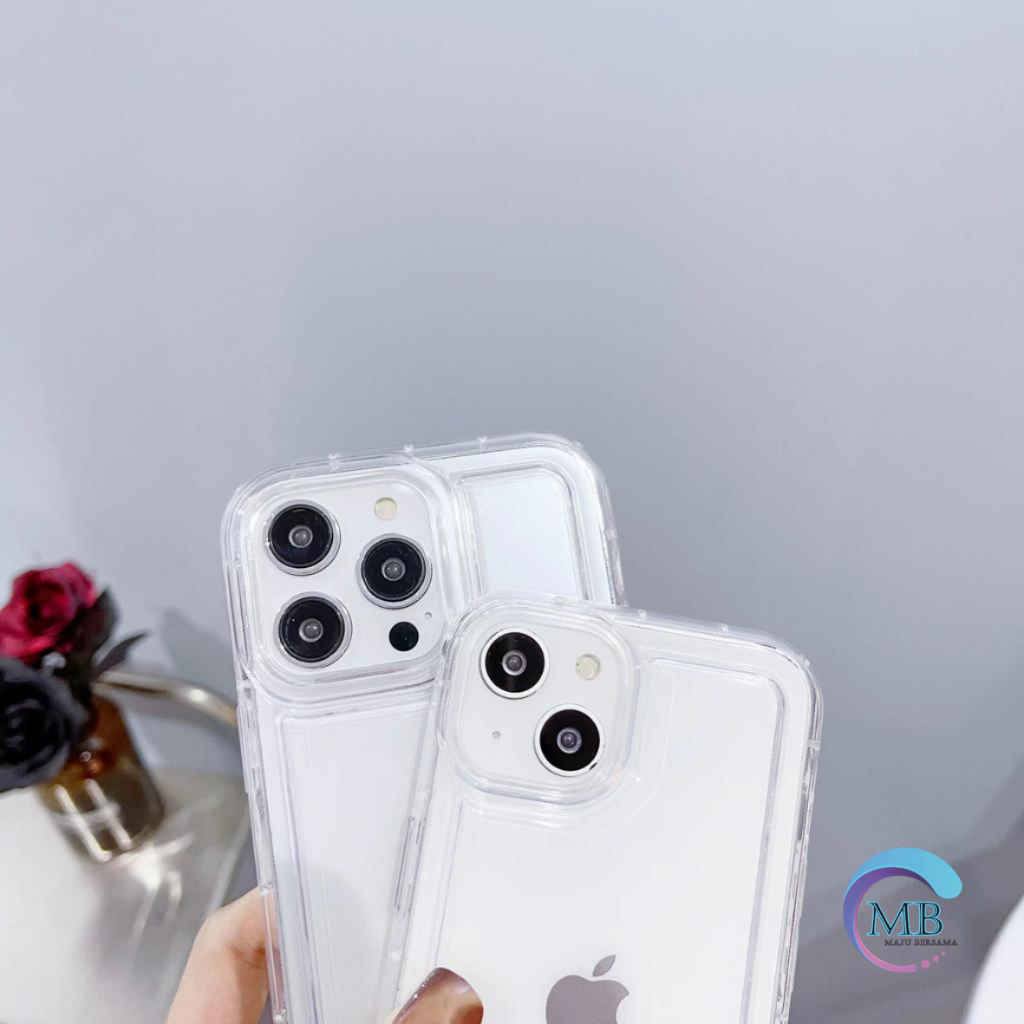 SOFTCASE SILICONE AIR BAG CLEAR CASE FOR IPHONE 6 6S 7 8 7+ 8+ X XS XR 11 12 13 14 PRO MAX MB5026