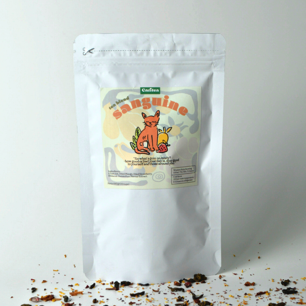 

Sanguine Tea Blend Caritea [Pouch Pack]