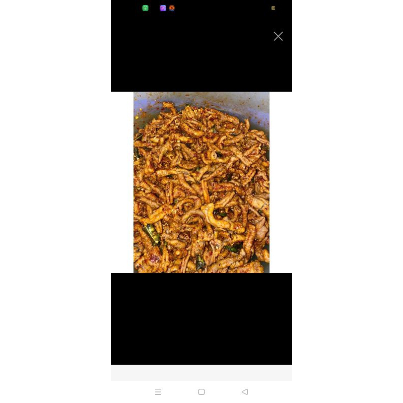 

usus Krispy daun jeruk, pedas dan original