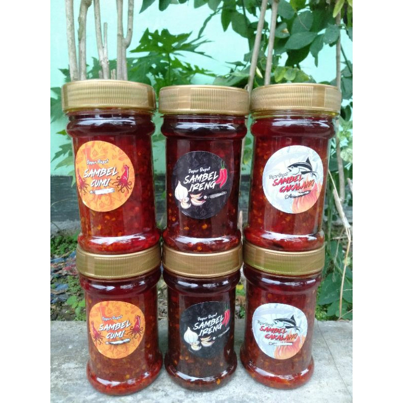 Ready Sambel Ireng khas Bebek Madura Sambal sambel cumi sambel cakalang siap makan enak