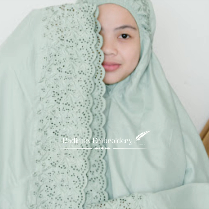 Mukena Khadijah Pastelena Tabriiz Dewasa