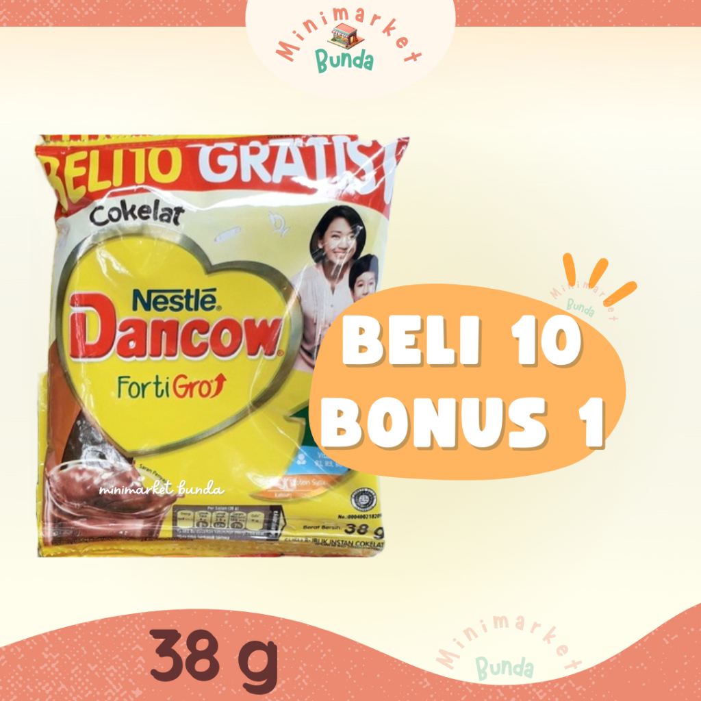 

Susu Dancow Instan Sachet Coklat Fortigro Netsle - RASA COKELAT