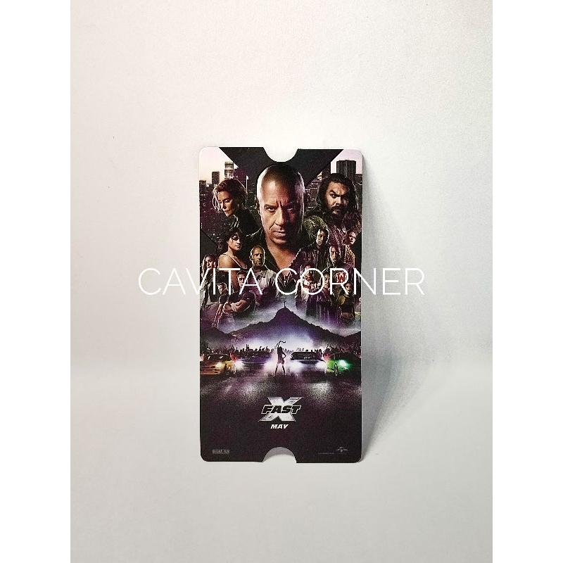 Collectible Ticket Fast X / Photo Card Avengers End Game / Ant-Man Quantum Mania