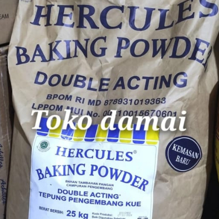 

hercules baking powder double acting 1kg 100% original