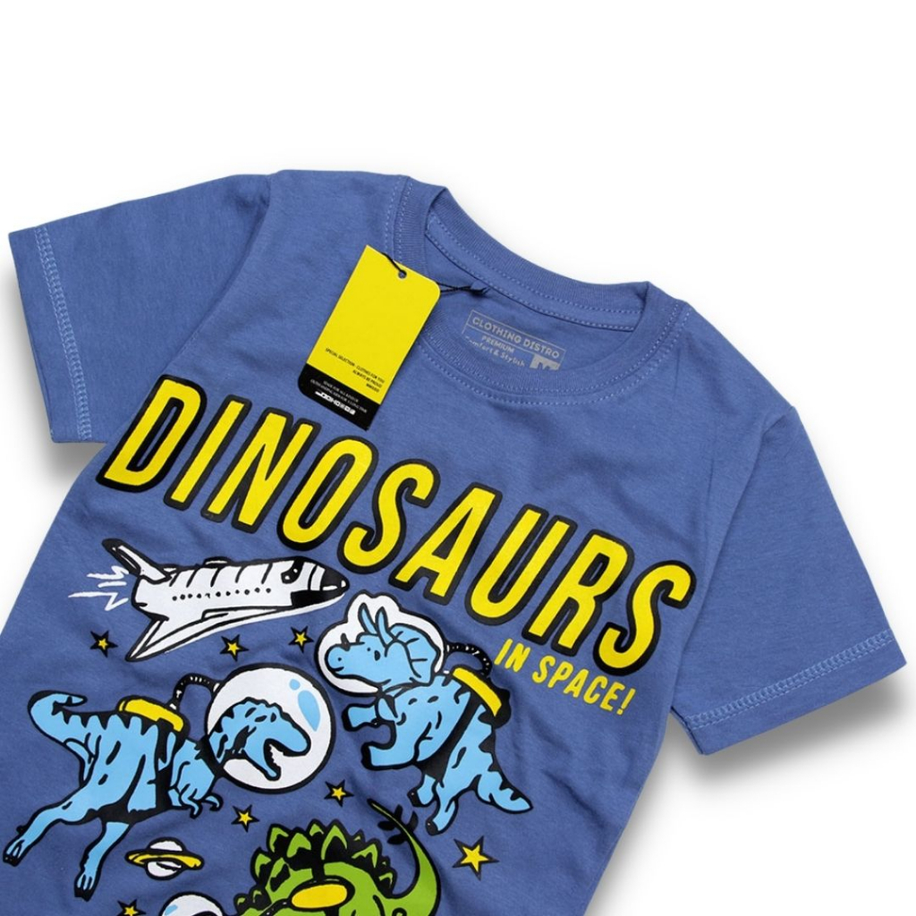 Kaos Karakter Kartun Anak Laki-Laki Superhero Cowok Karakter Animal Kendaraan Dinosaurus Tyrex Dino Grosir Ecer Pakaian Anak COWOK RGKIDS