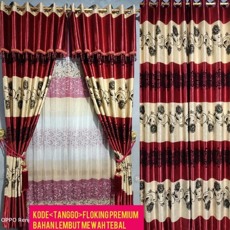 Gorden poni//gorden blackout//hordeng jendela