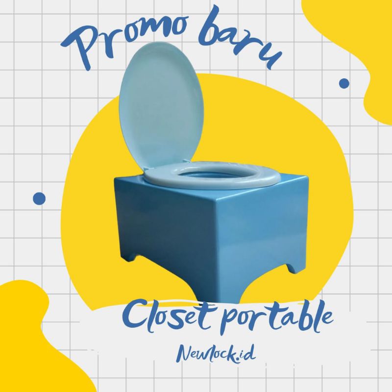 Wc Duduk Closet Portable WcDuduk Closet Jongkok CclosetDuduk wc Orangtua Tempat berak Orangtua