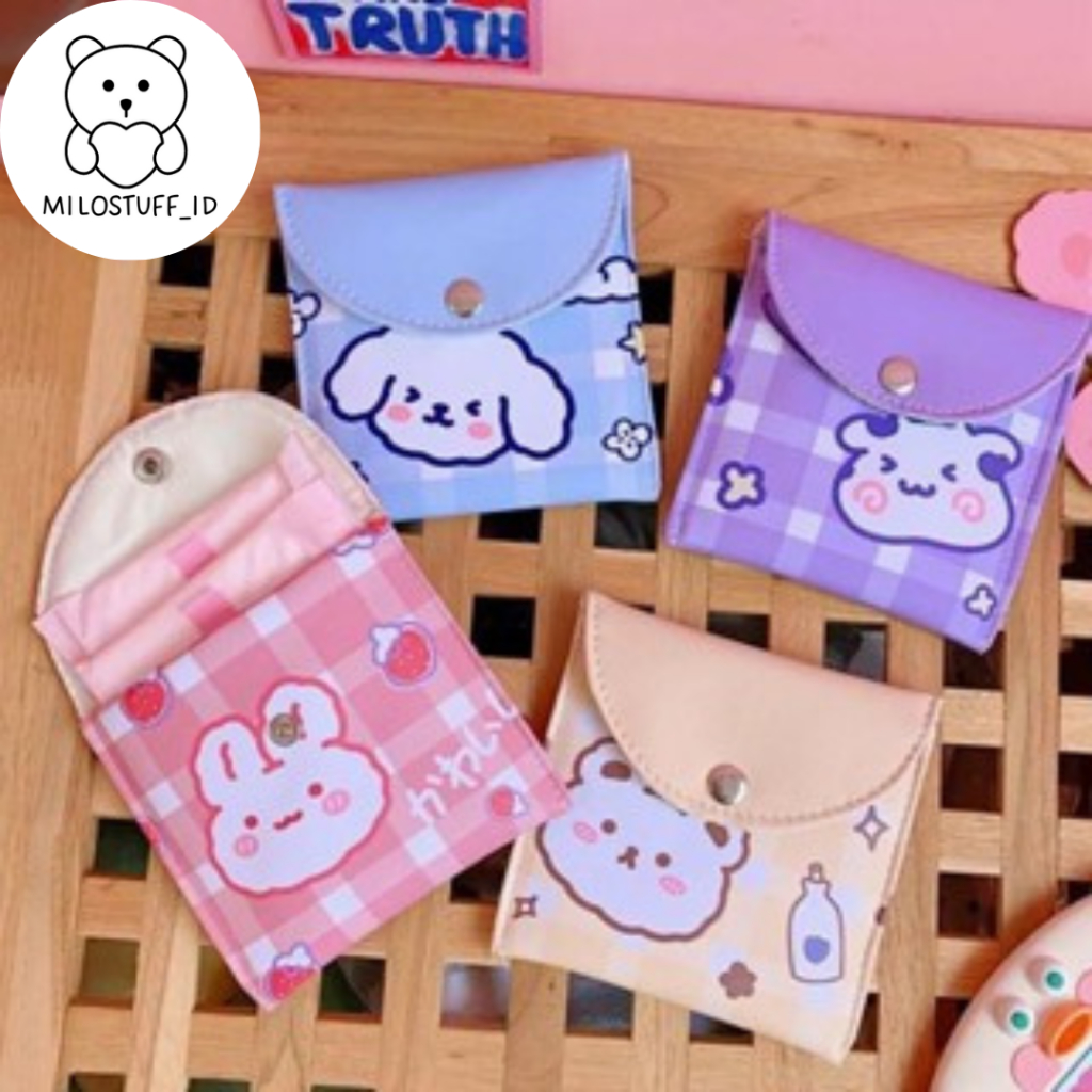 

[MILOSTUFF_ID] Mini Pouch Penyimpanan Make Up Alat Tulis--MS0323