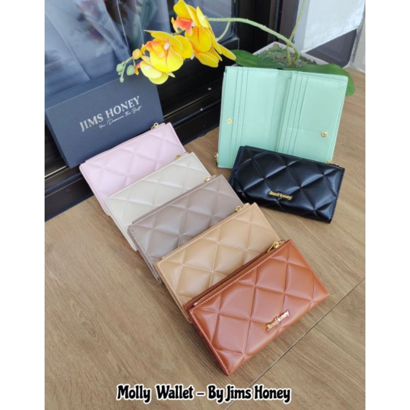 MOLLY WALLET ❤️ GRATIS BOX❤️ JIMSHONEY dompet panjang