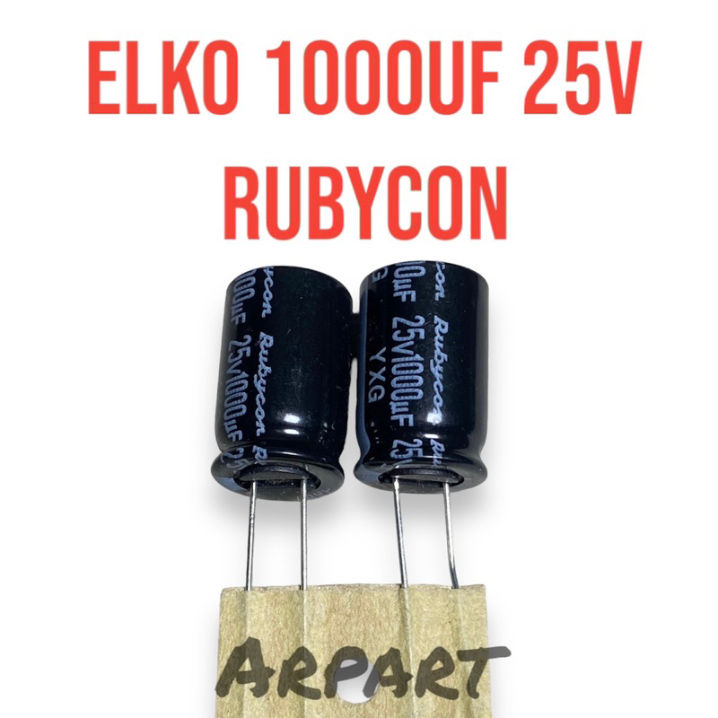 elko 1000uf 25v rubycon