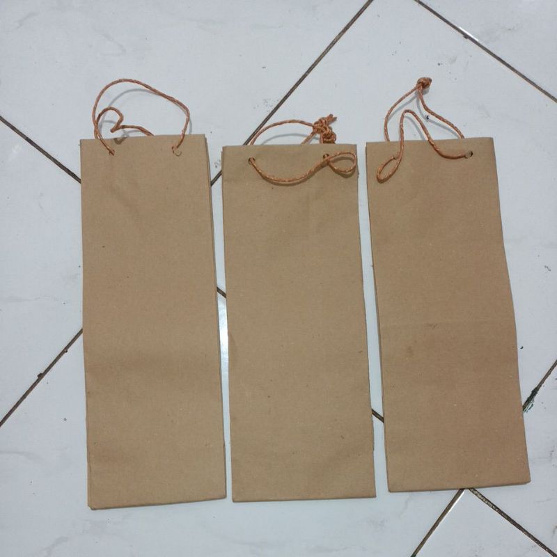

paperbag ukuran 10x3x14 bisa custom sablon