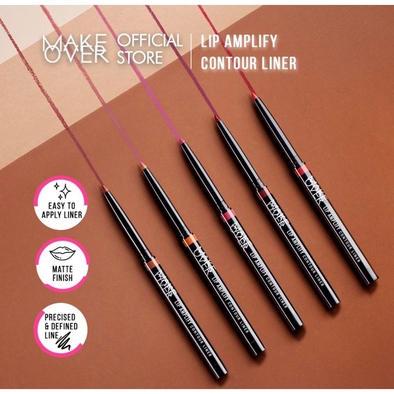 MAKE OVER Lip Amplify Contour Liner 0.2 g - Lip Liner