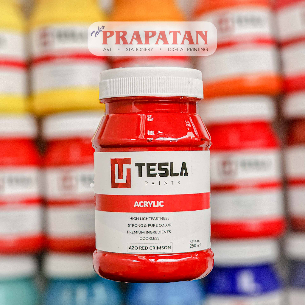 

RB Cat Akrilik Tesla 250ml Warna Cerah Original