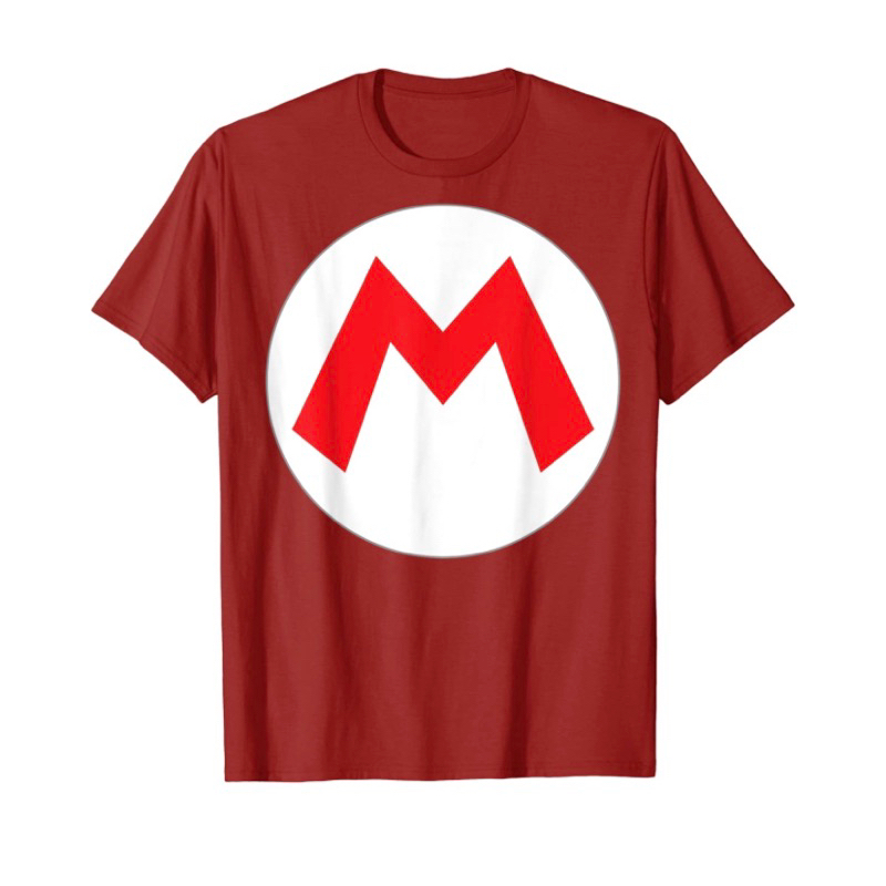 Atasan Baju Kaos Anak Nintendo Super Mario Icon Costume T-Shirt or kids Baju anak laki - laki Umur  