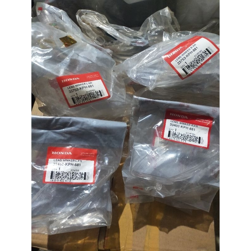 mika lampu sen original Honda karisma