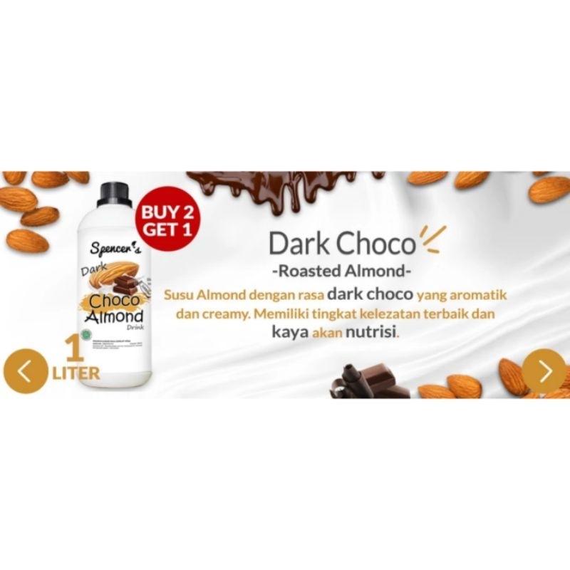 

Spencers Unsweetened DarkCHoco roasted almond