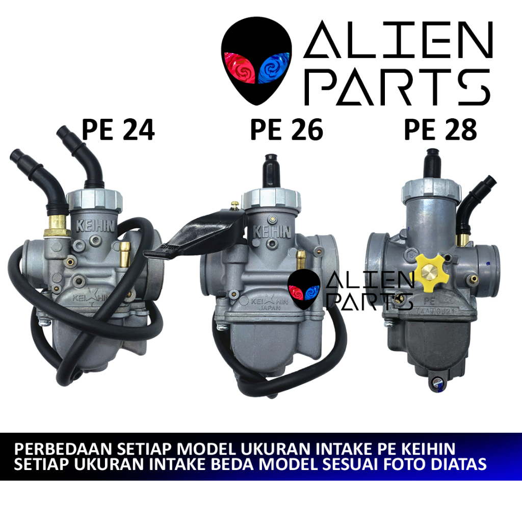 (COD) KARBURATOR NSR PE 24 26 28 GRADE DOVE SKEP KUNINGAN KABULATOR KARBU PE24 PE26 PE28 CPO ORI ORI