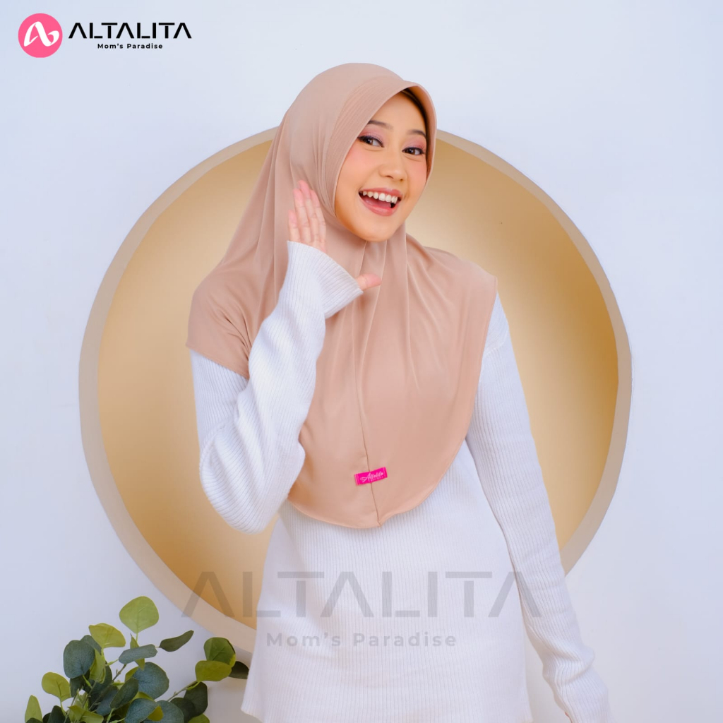 Altalita - Jilbab Instan Qaila Penguin Hijab Sport Size M Menutup Dada Kerudung Bergo Hamidah pet Tebal Bahan Jersey Premium Cocok Untuk Sekolah Olahraga Volly Futsal Badminton dan Sehari-Hari