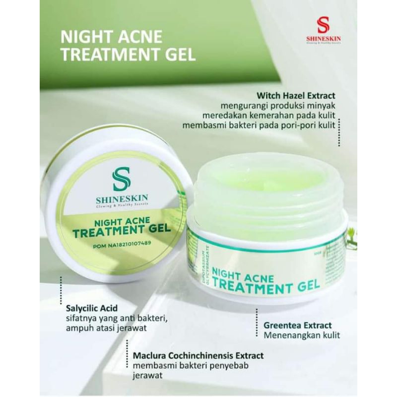 night acne treatment gel shineskin