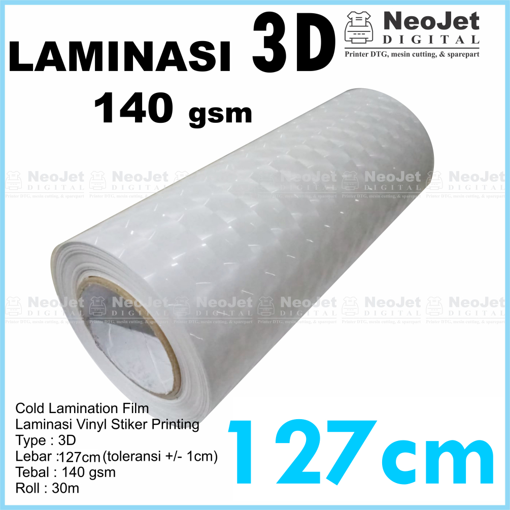 

LAMINASI DINGIN 3D CATS EYE HOLOGRAM HOLOGRAPHIC 127cm 140gsm 30m Plastik Laminating Dingin Cold Lamination
