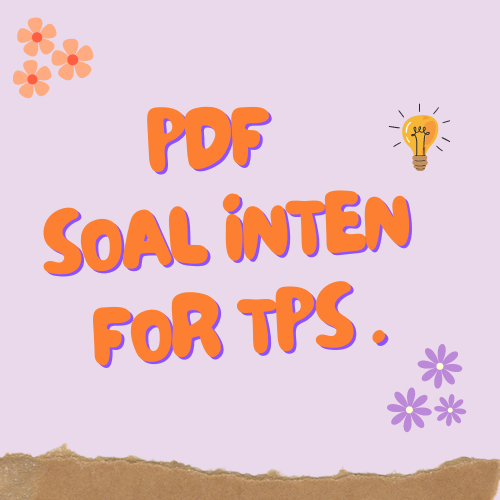 PDF SOAL-SOAL INTEN UNTUK TPS