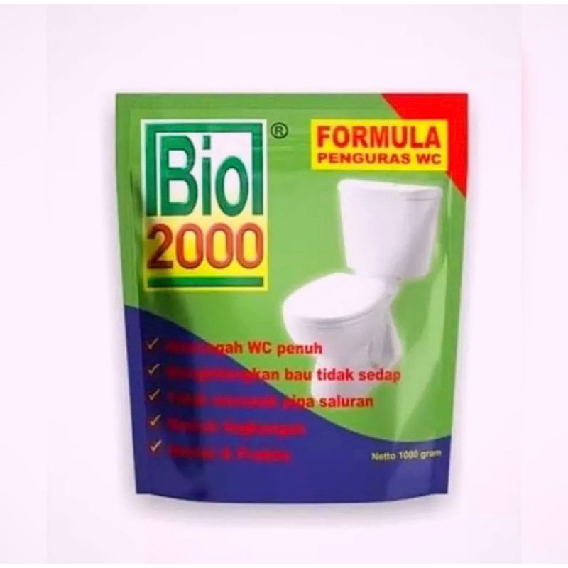 BIO 2000 FORMULA PENGURAS WC 1 KG